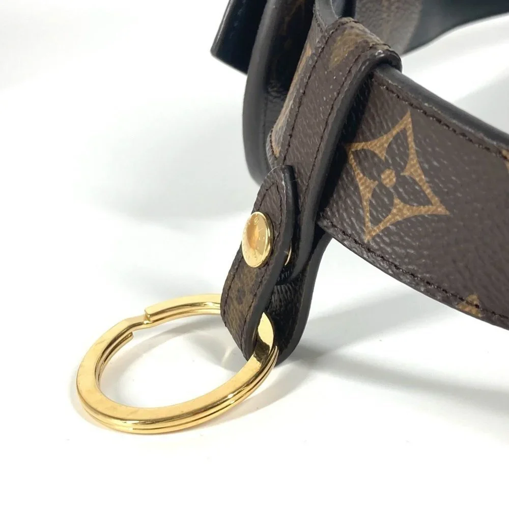LOUIS VUITTON Brown Monogram Canvas Pouch